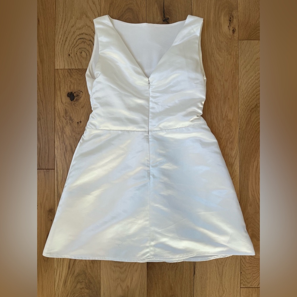 Reformation Zenni White Mini Dress - Picture 5 of 5